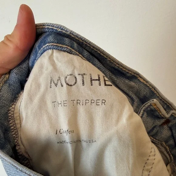 MOTHER The Tripper Light Wash Denim Jeans - Picture 5 of 5